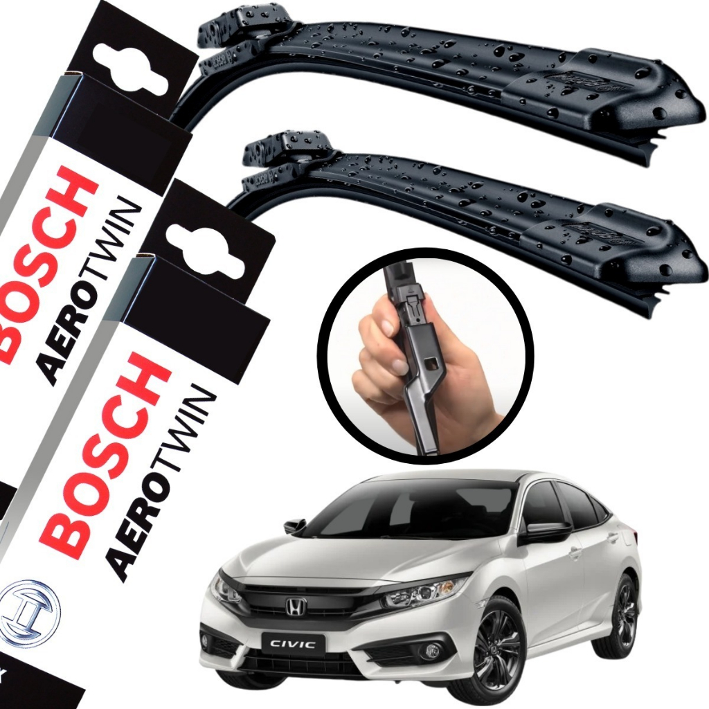Palheta Limpador Parabrisa Honda Civic 2016 2017 2018 2019 em Oferta na Shopee