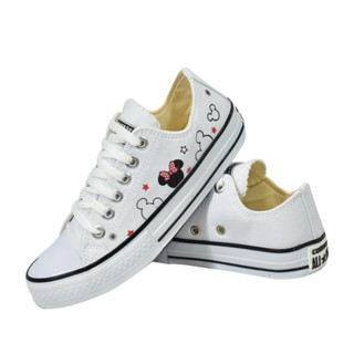 Tênis Converse All Star Cano Baixo Feminino Estampado Confortavel - Dia a Dia