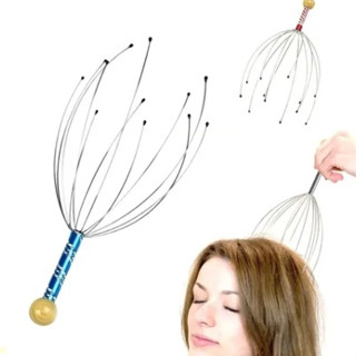 Massageador De Cabeça Arame Cafune Relaxante Anti Stress
