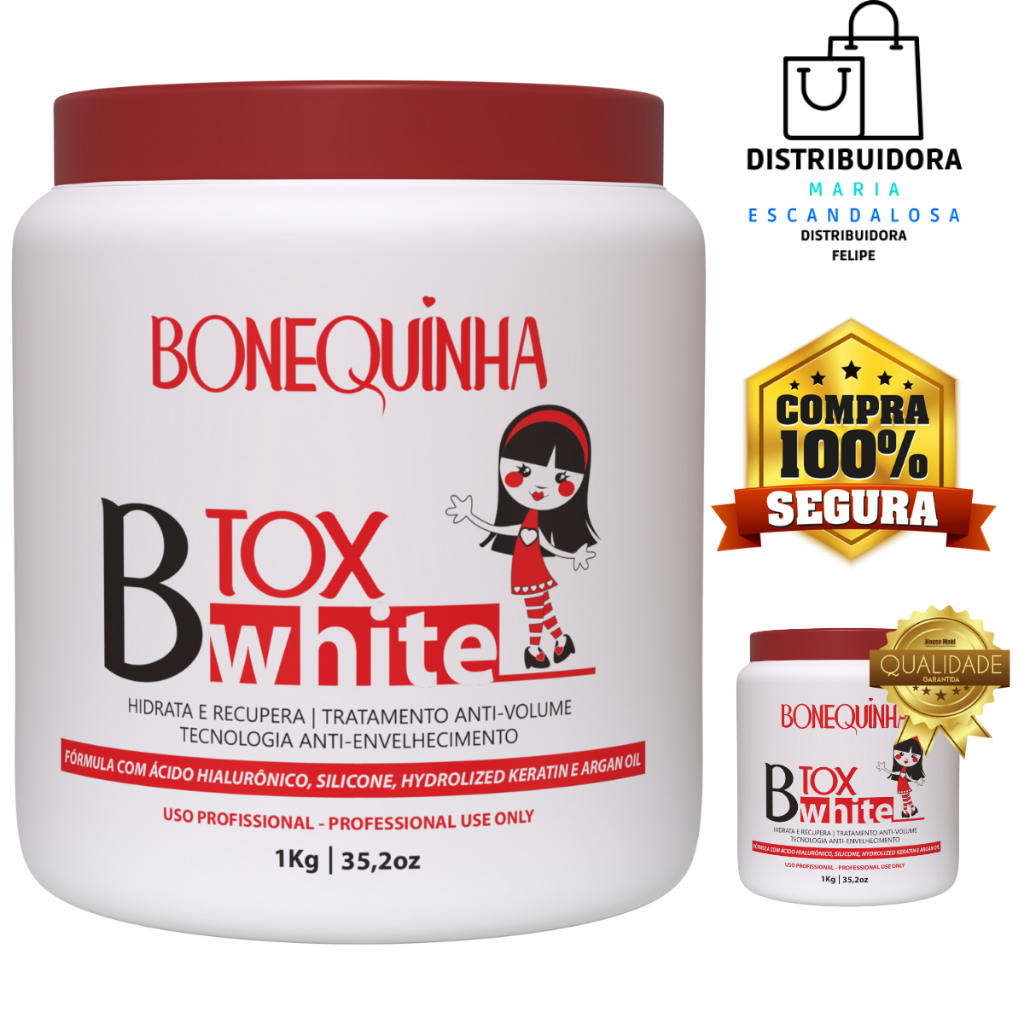 Botox Capilar 1kg Bonequinha Escandalosa Original