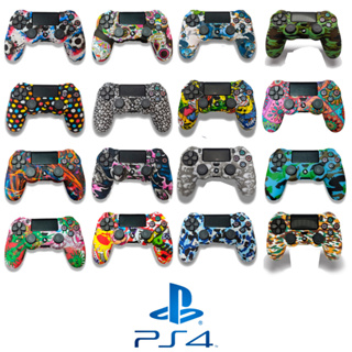 Capa de Silicone Especial para Controle Ps4 Case Proteção Dualshock Playstation Estampada em Oferta na Shopee