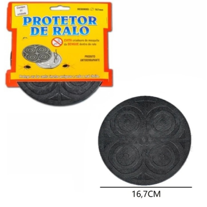 Protetor Tampa 16,5cm Ralo Mal Cheiro Barata Escorpião Multiuso Universal Maxximo em Oferta na Shopee