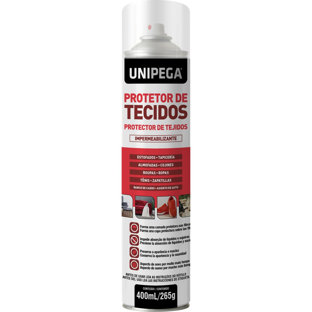 Protetor Impermeabilizante Tecido Spray 400ml Protetor De Tecidos