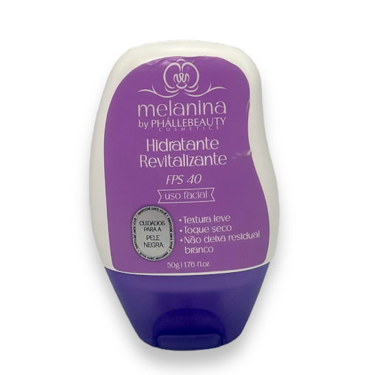 Bisnaga Hidratante Revitalizante FPS40 Melanina PH0824 - Beauty