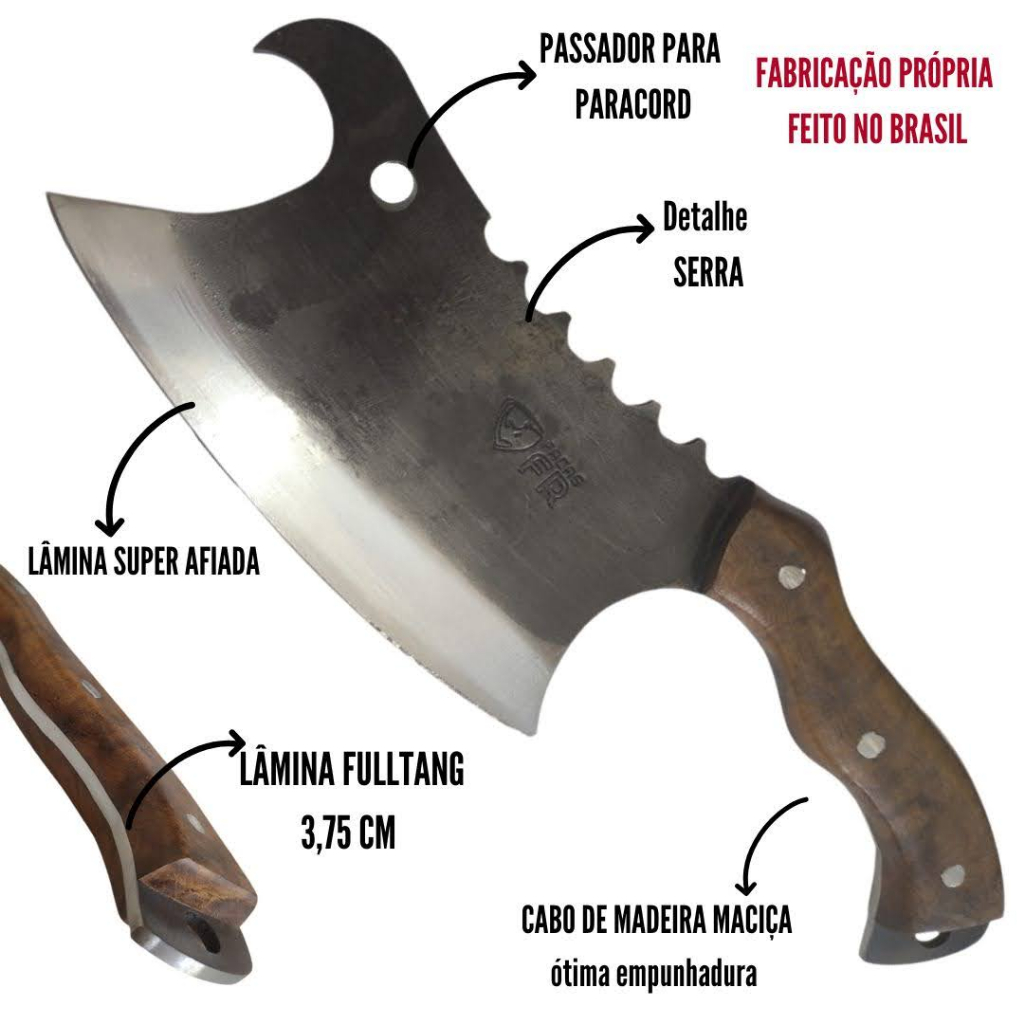 Cutelo Artesanal Viking: Onde Comprar | BuscaProdutos