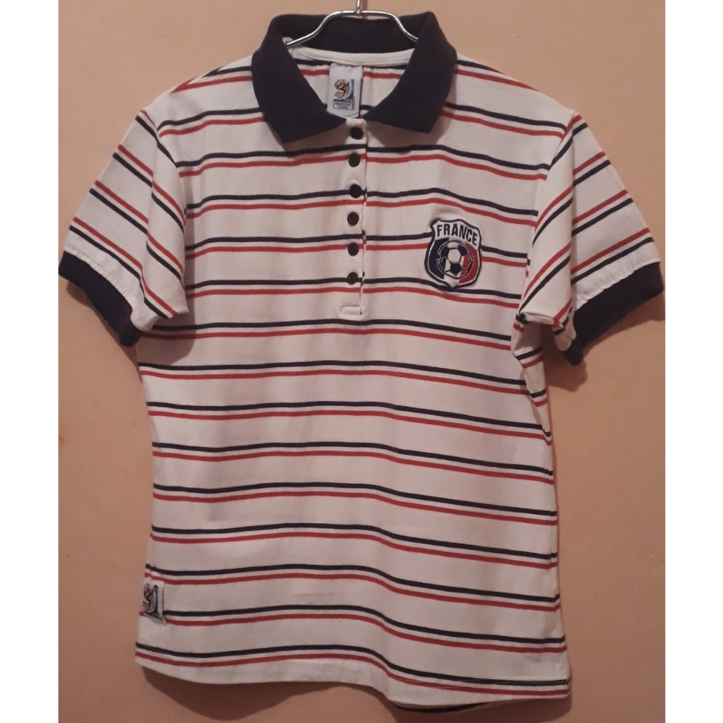 [IMPORTADA E LICENCIADA] Camisa feminina oficial da França, da Copa do Mundo de 2010