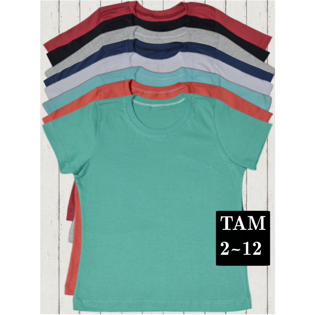 Camiseta Infantil Unissex Menino Menina Criança Bebe