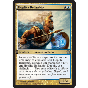Hoplita Belisábio(Humano / Sabio) - Magic The Gathering