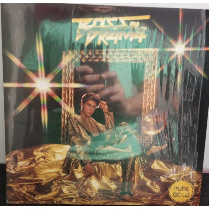 LP Boss In Drama Pure Gold 180 GRAMAS/DISCO/DANCEPOP/SYNTHPOP/PET SHOP BOYS/CHER/MADONNA/PABLO VITTAR/ANITTA/MC FUNK