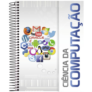 Caderno Ciência da Computação 1 Matéria, 10 Matérias ou 20 Matérias