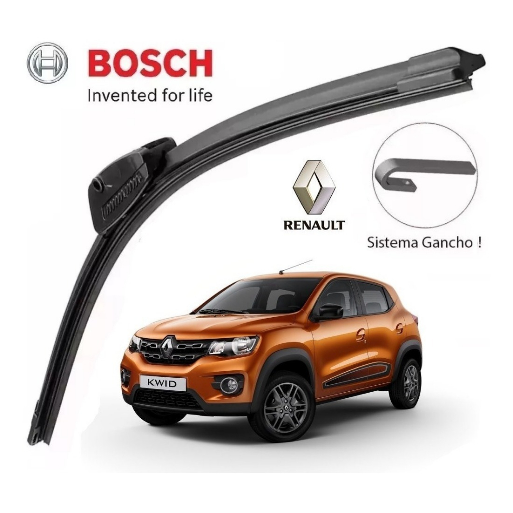 Palheta Limpador Parabrisa Renault Kwid 2017 2018 2019 em Oferta na Shopee
