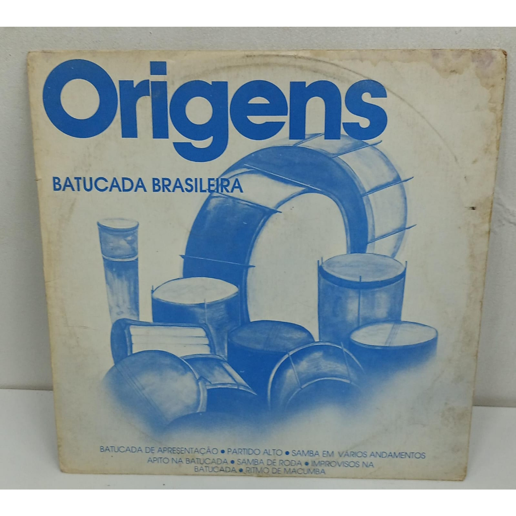 LP-Escola De Samba Da Cidade – Origens - Batucada Brasileira