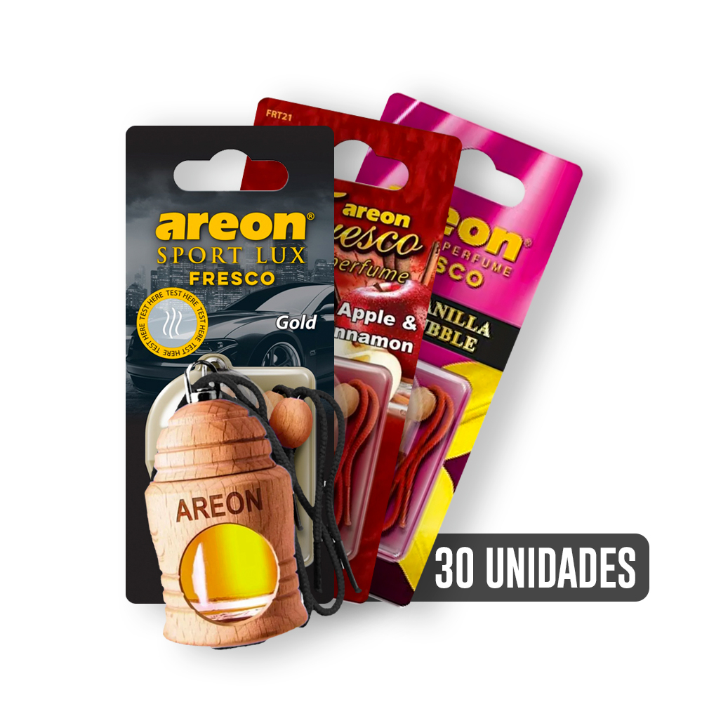 Aromatizante Areon Fresco - 30 unidades