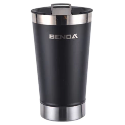 Copo Térmico 473ml Com Tampa e Abridor de Garrafa Benoá KC-MD500 Inox