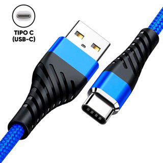 Cabo Carregador Tipo C Samsung A30 A50 S9 S10 S20 S21 S22 - 2 Metros