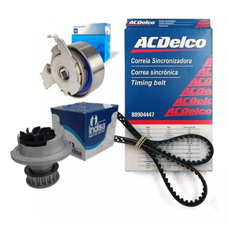Kit Revisão Correia Dentada E Tensor + Bomba D água Indisa GM CORSA 1.6 1.8 8v - ANO 1994 EM DIANTE em Oferta na Shopee