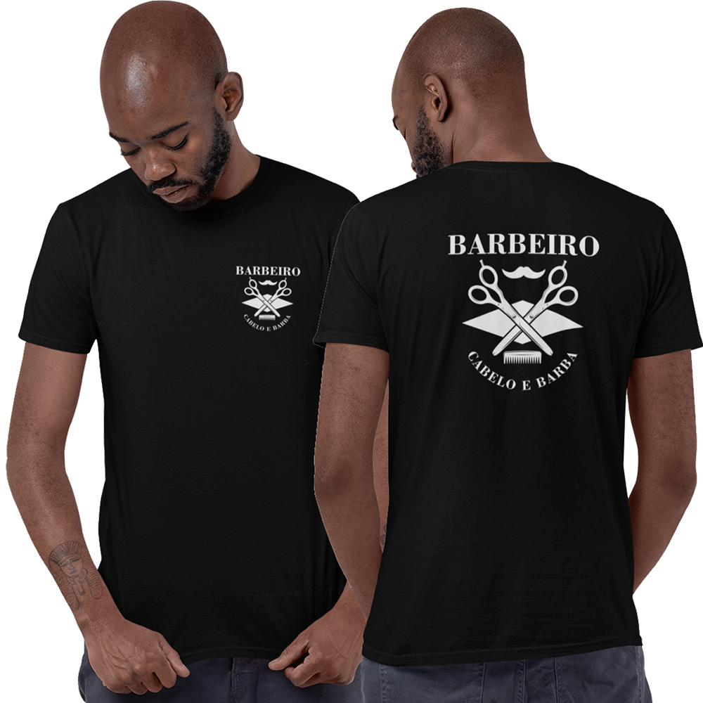 Camiseta Barbeiro Barbearia Cabeleireiro Salão Profissional