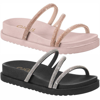 Birken Papete Feminina Infantil Flatform Strass Brilho Confortável Moda Promoção