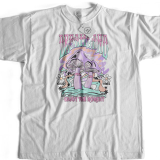 Camiseta Dreamland Enoy The Moment Terra Dos Sonhos Aproveite O Momento
