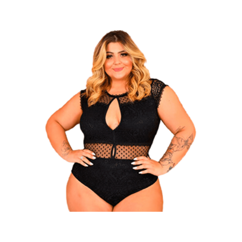 Body Plus Size Rendado/ Luxo/ Forrado/ Body Premium/ Lingerie Plus Size