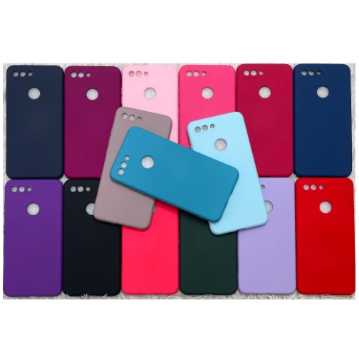 Capa Capinha Para Mi 8 Lite Xiaomi Silicone Aveludado em Oferta na Shopee
