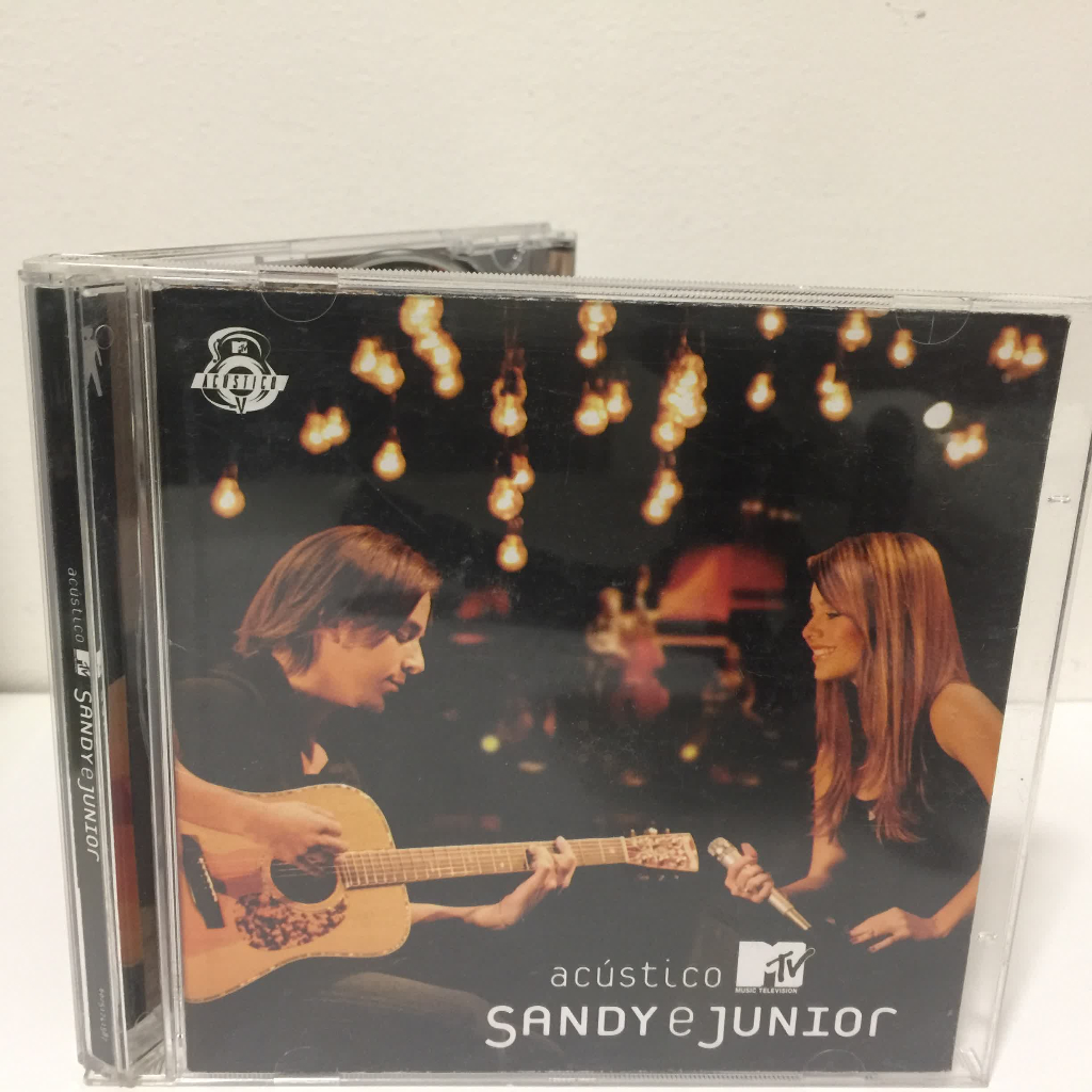 CD: Sandy & Junior - Acustico MTV (Tiragem AA60000)