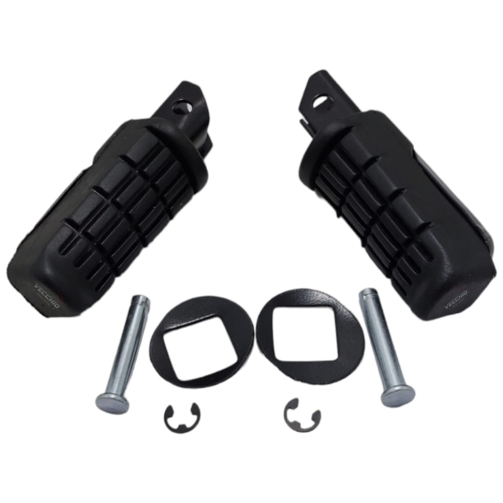 Pedaleira Cbx250 Twister Cb300 Traseira Dianteira Conjunto 2 Peças