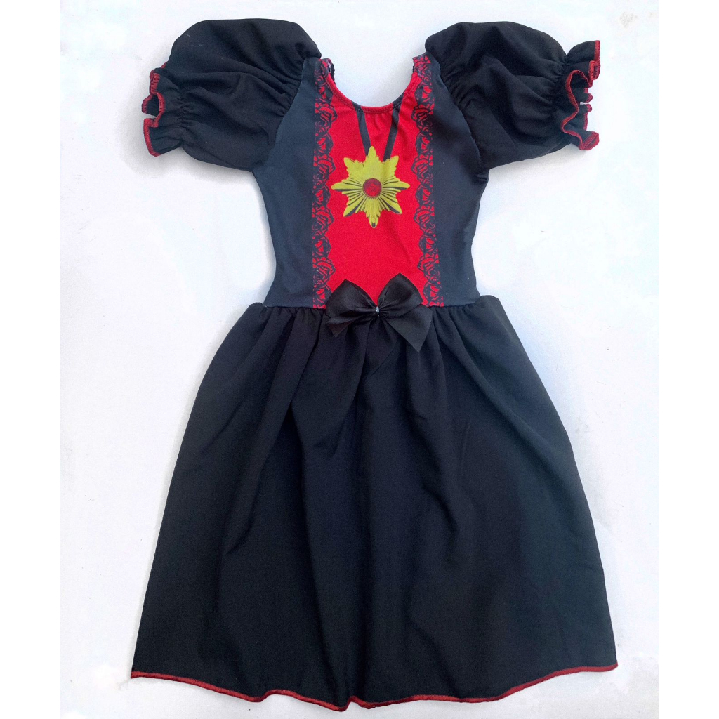 VESTIDO FANTASIA INFANTIL VAMPIRA HALLOWEEN DIA DAS BRUXAS BRUXINHA FESTA TEMÁTICA