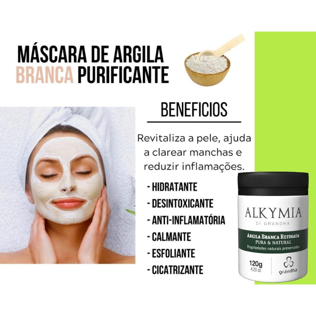 Grandha Alkymia Argila Amino Acqua Detox Tonico para cabelo Chá Verde Green Tea Black Tea - Escolha o Produto — imagem 2 de 2
