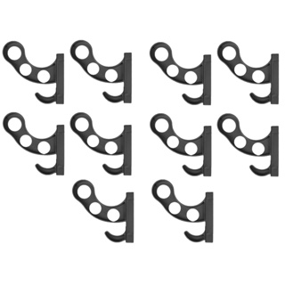 Kit 10 Suporte De Parede Para Pendurar Capacete E Acessórios Preto em Oferta na Shopee