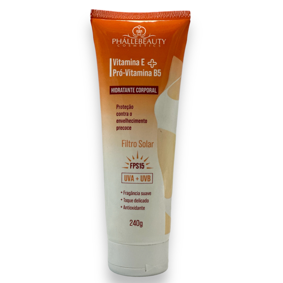 Bisnaga Vitamina E +Pró-Vitamina B5 PhálleBeauty PH0724 em Oferta na Shopee