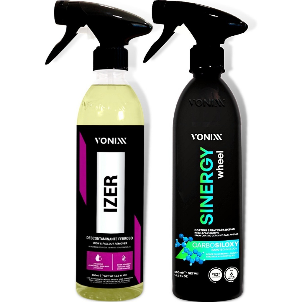 Sinergy Wheel Coating Spray Roda Izer Descontaminante Vonixx