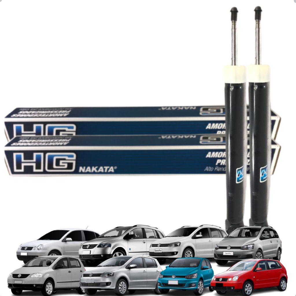 Par Amortecedor Traseiro Original Nakata Polo Fox Spacefox em Oferta na Shopee
