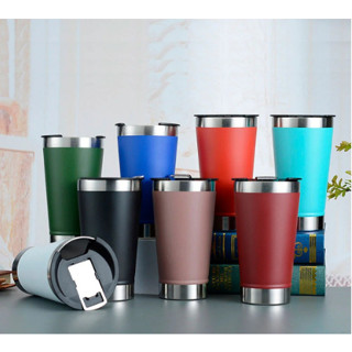 Copo Térmico 473ml com Tampa e Abridor top