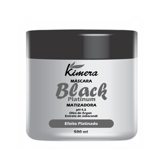 Máscara Matizadora Black Platinum 500 ml Kimera