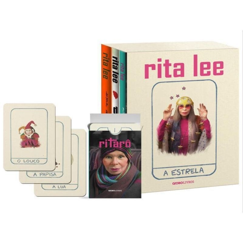 BOX LIVROS DE RITA LEE (BRINDE EXCLUSIVO: BARALHO RITARÔ)