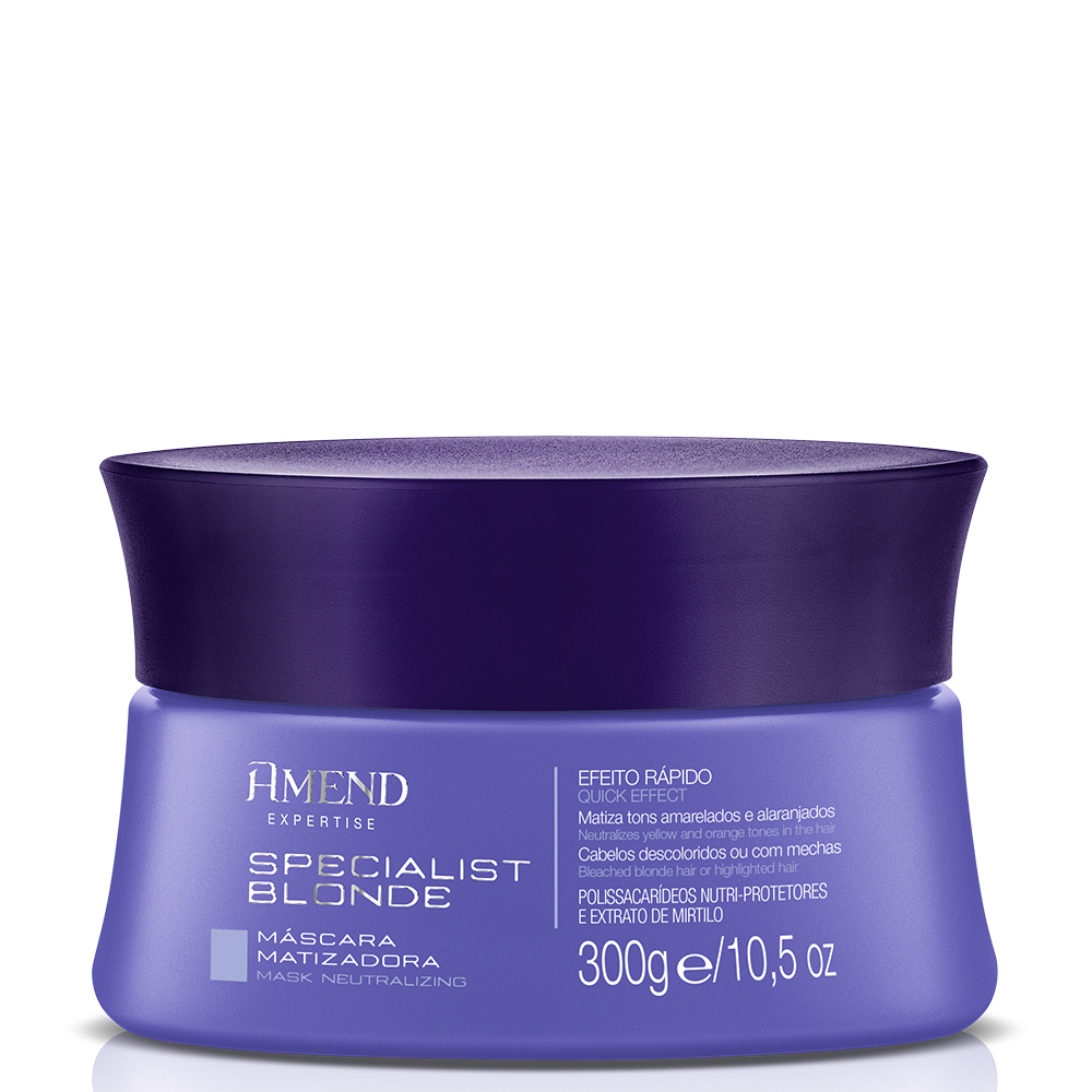 AMEND MÁSCARA MATIZADORA EXPERTISE SPECIALIST BLONDE 300G - Beauty