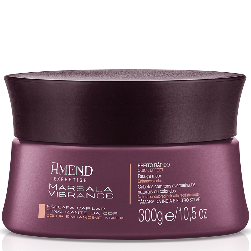 AMEND EXPERTISE MÁSCARA MARSALA VIBRANCE 300G