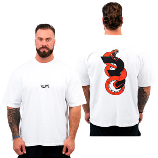Camiseta Oversized Academia Treino Rum Anti Cardio Streetwear