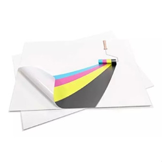 Vinil Adesivo Branco Brilhante A3 Prova Dágua 50 Folhas  Jato Tinta Tinta Corante