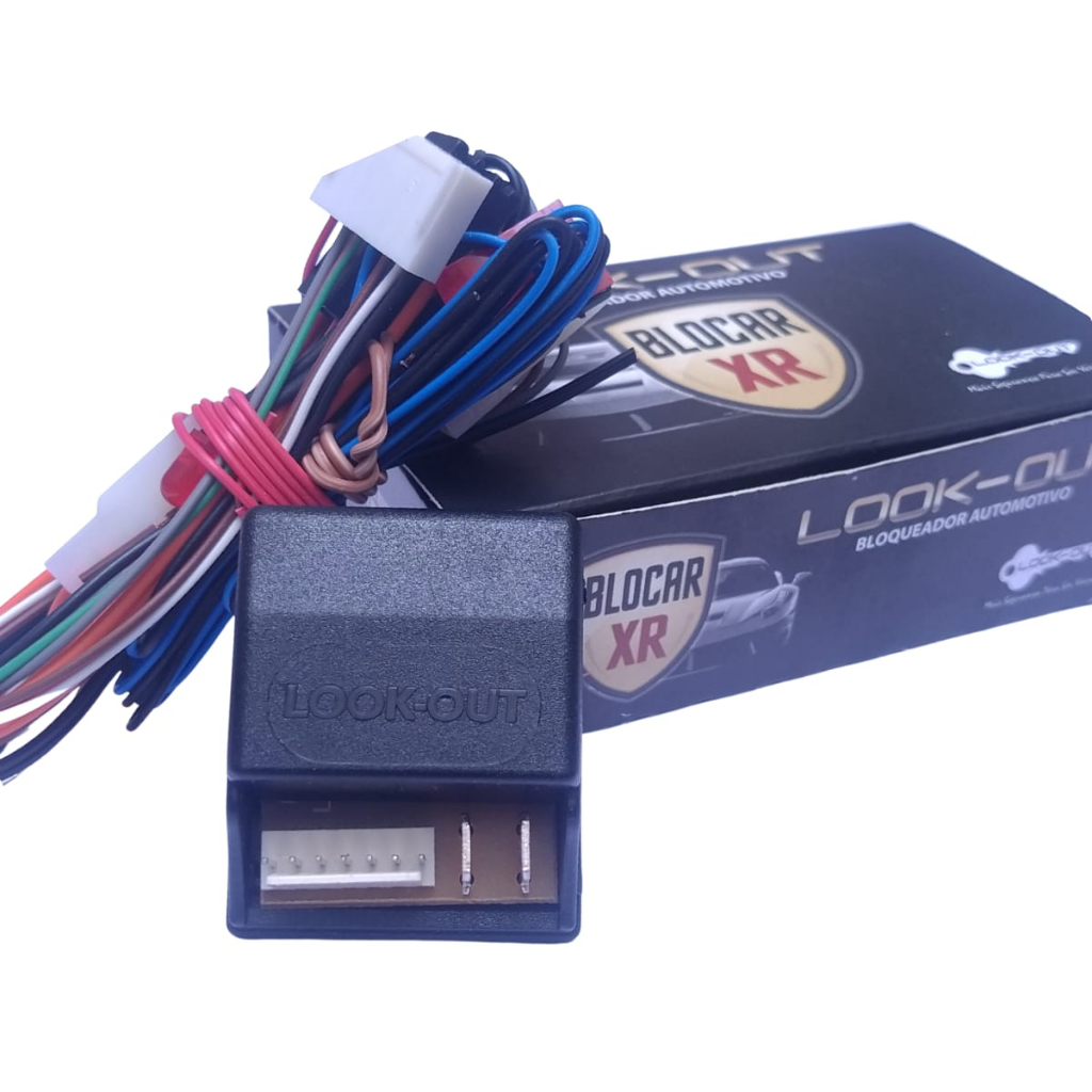 Alarme Automotivo Bloqueador De Motor Universal Look Out Blocar Inteligente Função Anti Assalto Prevenção De Furtos Manobrista Sem Sirene Fácil Instalação