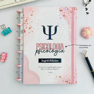 Caderno de Disco Inteligente PROFISSÕES - Rosé (CAPA DURA)