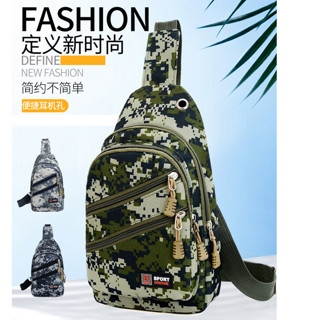 Mochila Pochete Masculino Tática Militar Camuflada Transversal