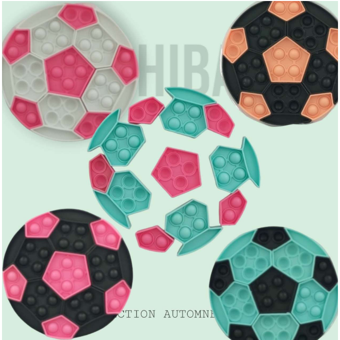 Promoção Pop It FUTEBOLL Jogo Com Dados - Popit Anti Stress Silicone Grande Pop-It em Oferta na Shopee