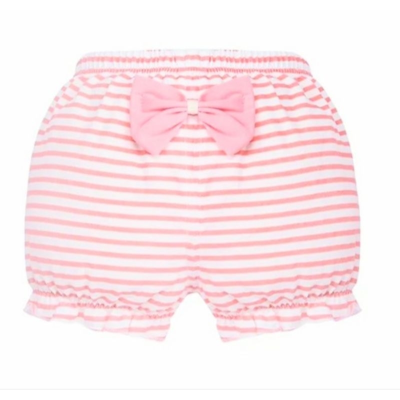 short bebê/infantil verão babado