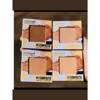 Pó Compacto Velvety Effect  Ludurana em Oferta na Shopee