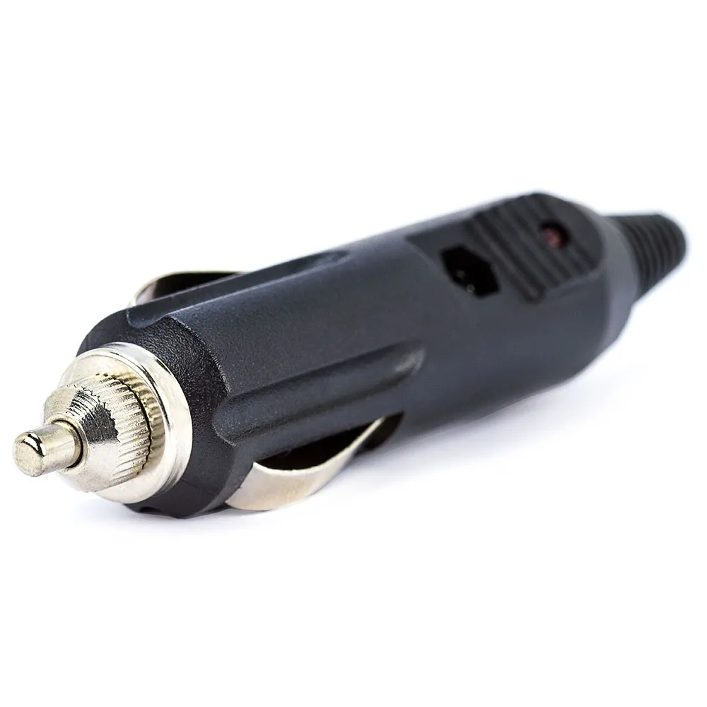 Plug Tomada 12v Macho Acendedor De Cigarro C/ Fusível em Oferta na Shopee
