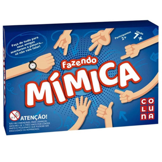 Jogo Mimica Azul  De Tabuleiro Jogo De Adivinhação Para Toda Família em Oferta na Shopee