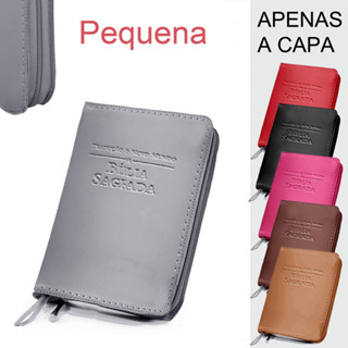 Capa de Bíblia PEQUENA com Zíper e Impresso -T. N Mundo