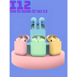 Fone De Ouvido Inpods i12 Colorido 5.0